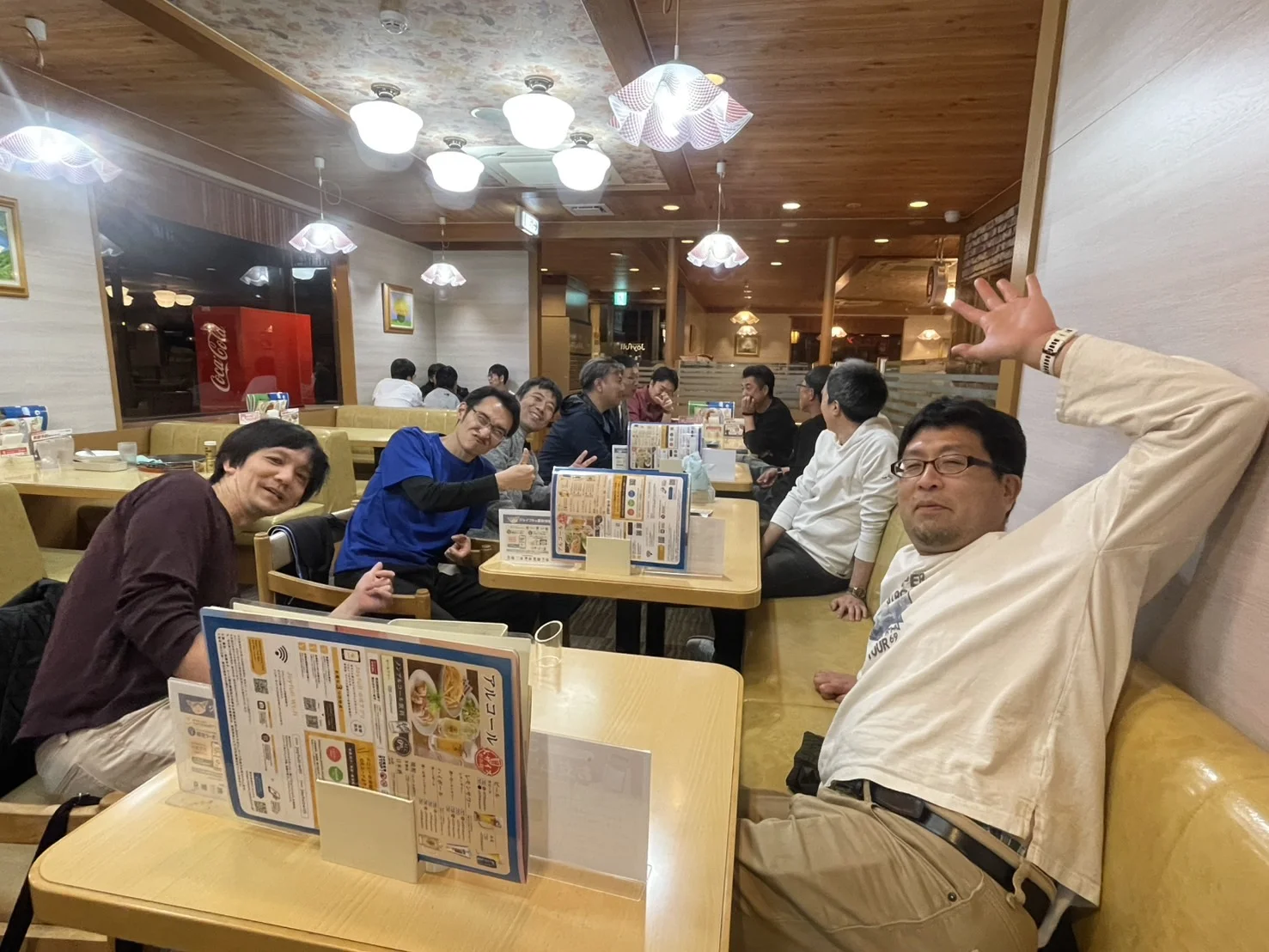 パパ懇親会の様子